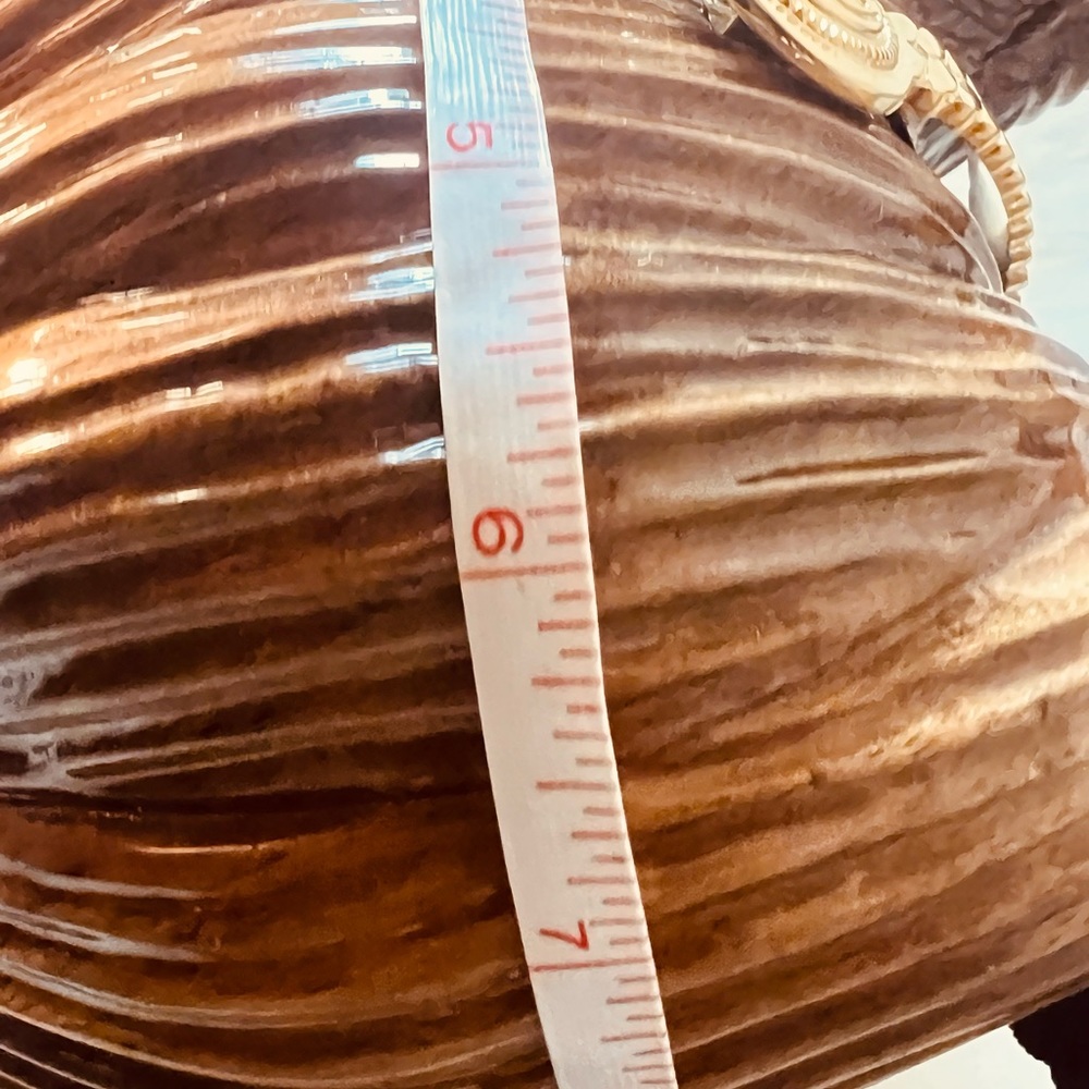 Timmy Woods of Beverly Hills Acacia Wood Handbag Purse 👜 🧡 - Picture 13 of 17